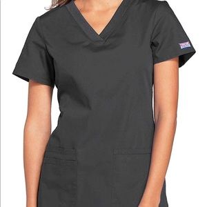 Womens’ Cherokee Black Scrub Tops - SIZE XS AND MEDIUM